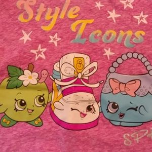 Shopkins Shirts & Tops - Girls Shopkins tee Shopkins Shirts & Tops - Girls Shopkins tee